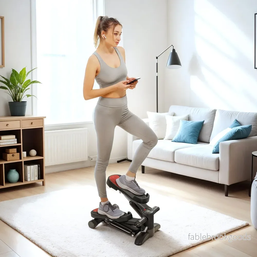 Mini Stepper med LCD, Home Trainer för Leg Fitness - Bild 2