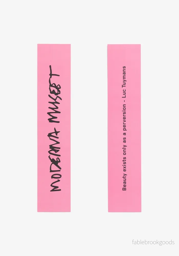 Bokmärke, ”Beauty exists only as a perversion”, Luc Tuymans