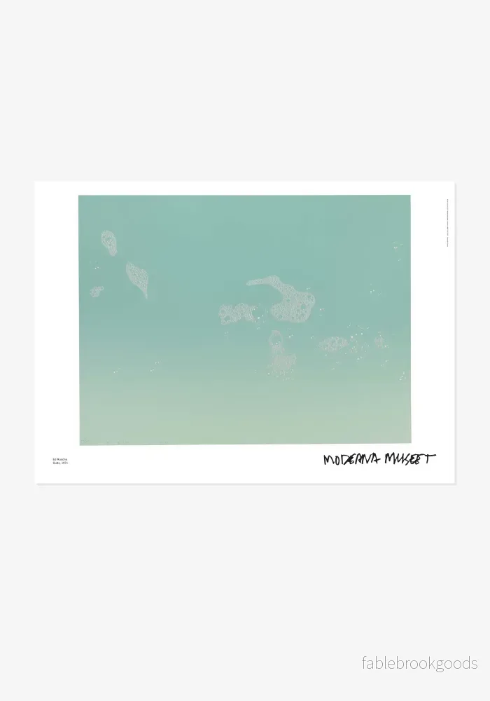 Poster, Ed Ruscha, Suds Poster, Ed Ruscha, Suds