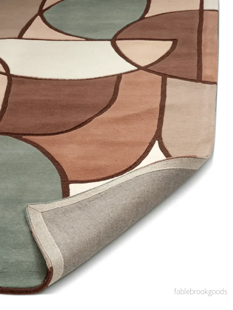 Måttanpassad Matta Modern Abstract Multi Pastell