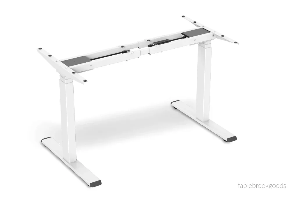 GetUpDesk Duo elektrisk ram – vit