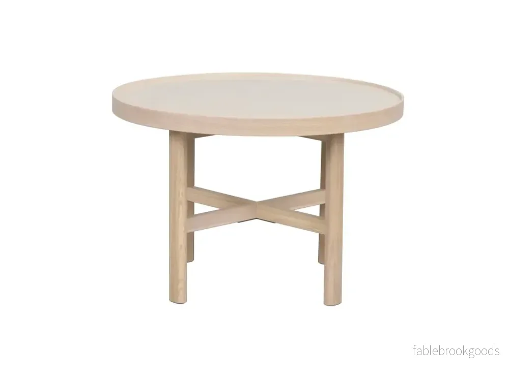 Marsden – Soffbord Beige/Vitpigmenterad 60 cm Marsden – Soffbord Beige/Vitpigmenterad 60 cm