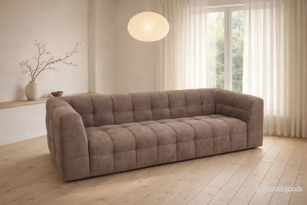 Malou 3-sitssoffa Brun | Venture Home Malou 3-sitssoffa Brun | Venture Home