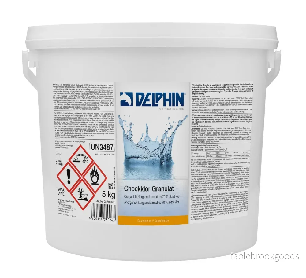 Poolkemi DELPHIN Chockklor granulat 5 kg