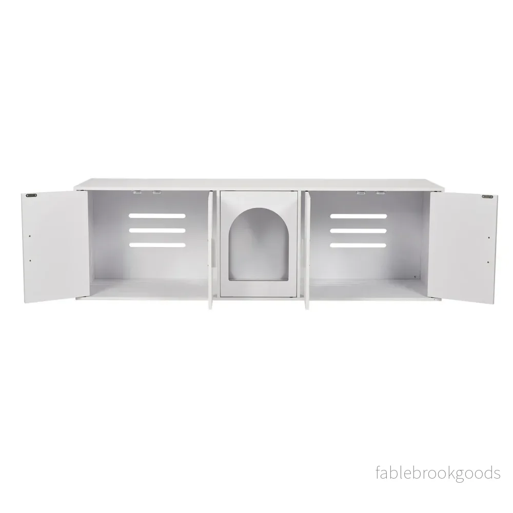 Skåp för kattlåda - 147 cm - Bild 2