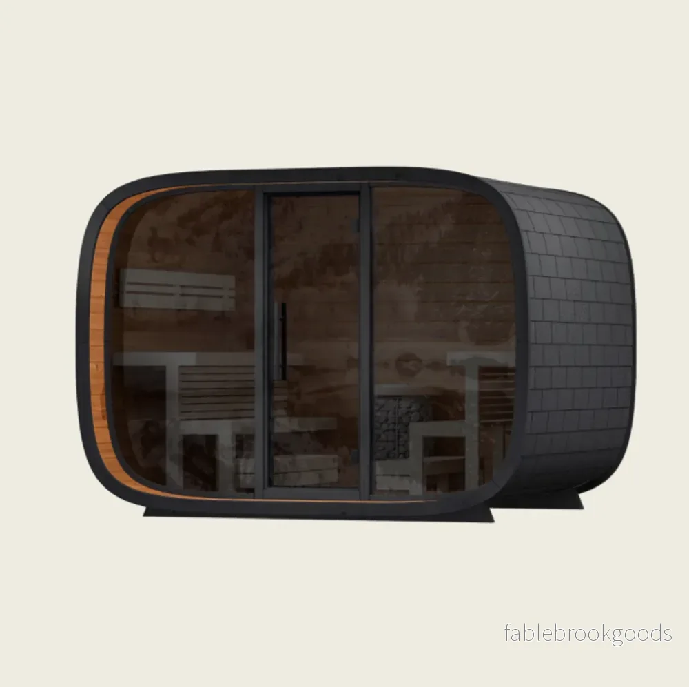 Leil® Saunas Round Cube Single Leil® Saunas Round Cube Single
