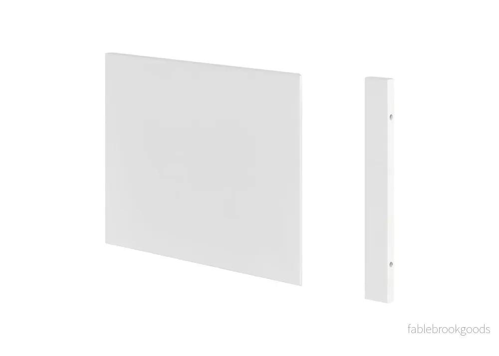 Sara additional door to a wide bookcase, White color Sara additional door to a wide bookcase, White color