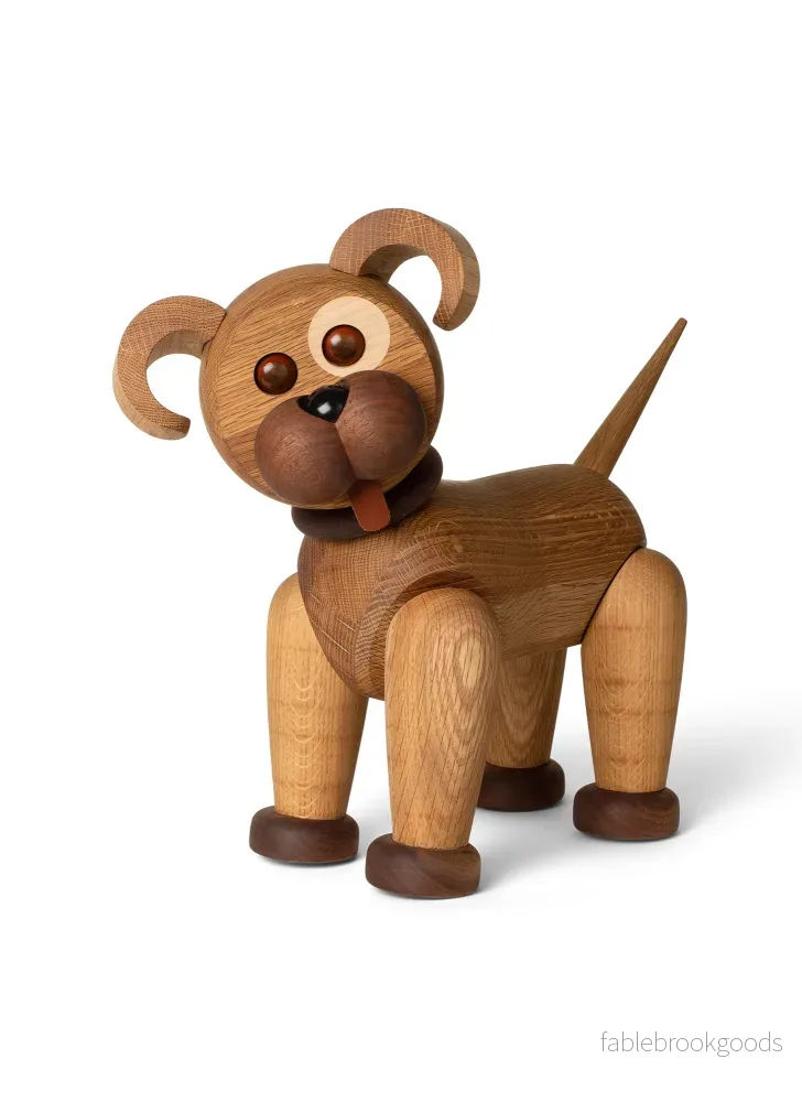 Big Happy – Trähund Dekoration 38 cm FSC® Big Happy – Trähund Dekoration 38 cm FSC®