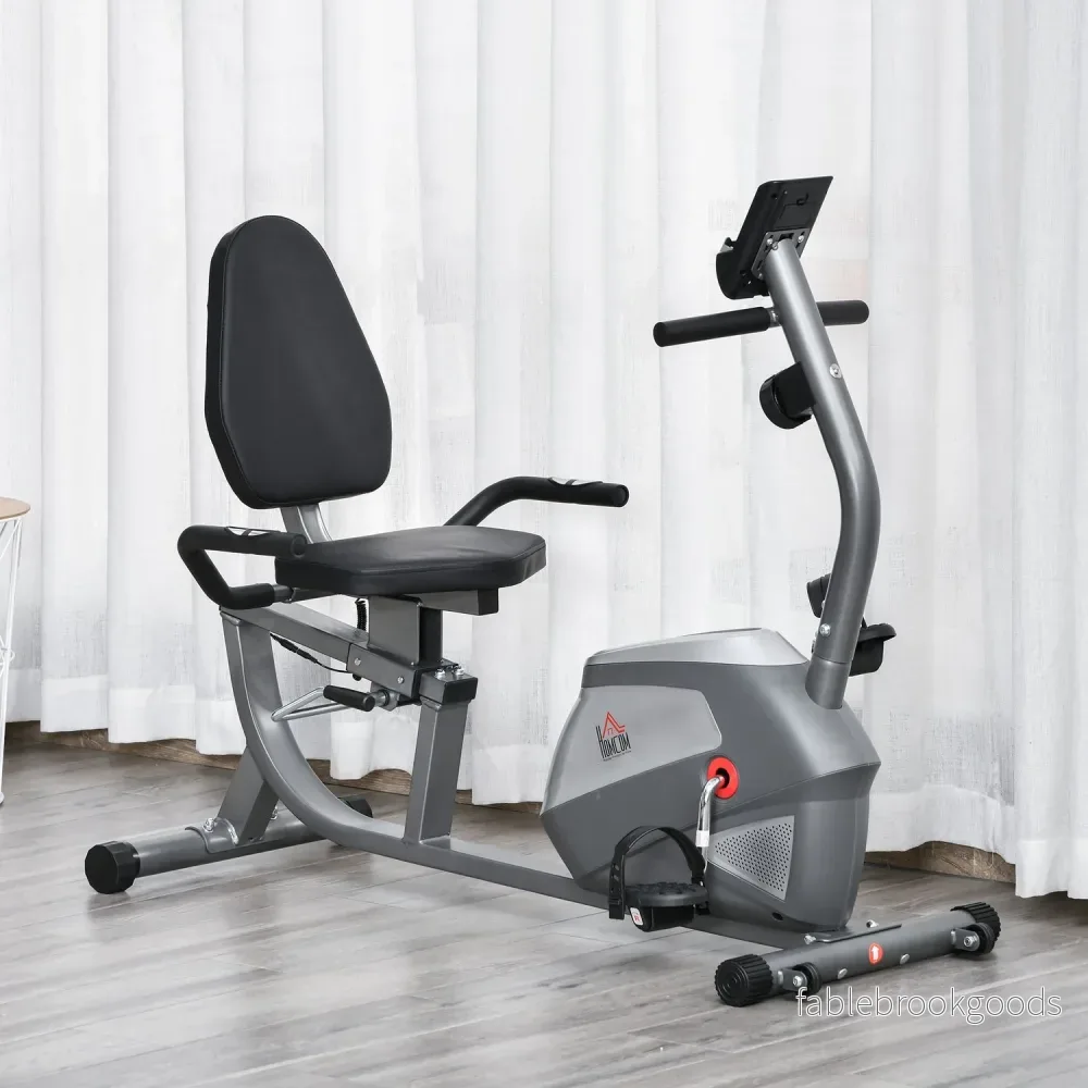 Liggande motionscykel, LCD-skärm, 8 motståndsnivåer - Bild 2