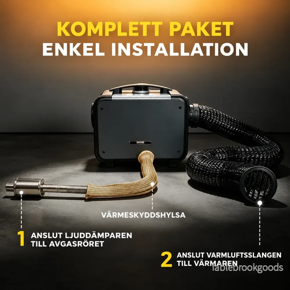 Dieselvärmare 8 kW 4G SIM-kortsstyrning - Bild 3