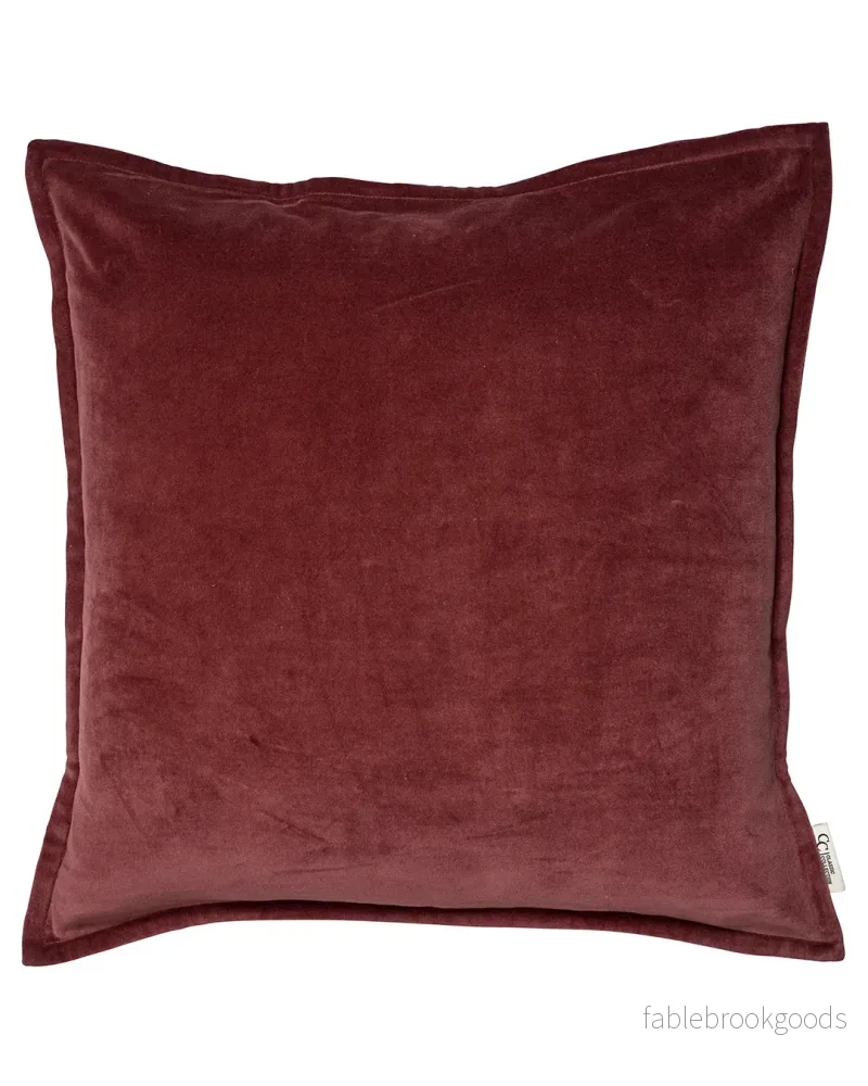 Kuddfodral Classic Velvet Burgundy Kuddfodral Classic Velvet Burgundy