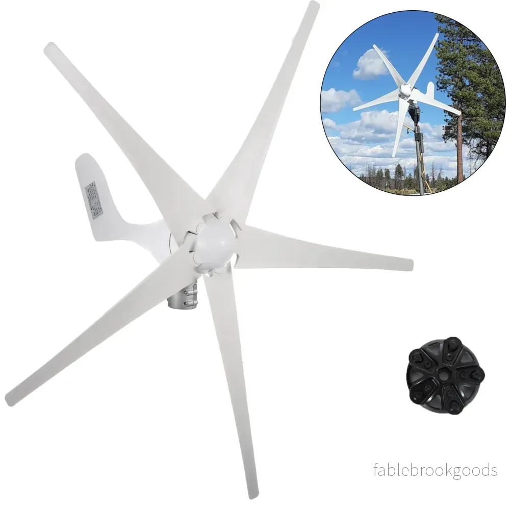 Vindturbin PAKET 5 Blad, MPPT Regulator 500W Vindturbin PAKET 5 Blad, MPPT Regulator 500W
