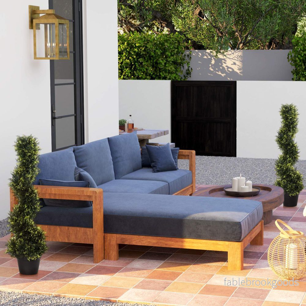 Stor 90 cm spiral cederplanta i kruka – inomhus/utomhusdekor - Bild 2