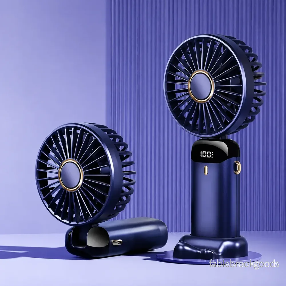 CoolAir Pro™ – Kraftfull Portabel Fläkt med 5 Hastigheter - Bild 2