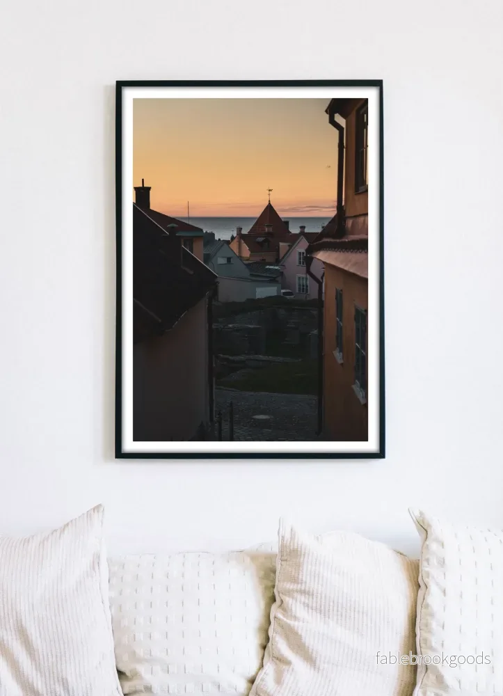 Visby stad - Gotland poster - Bild 3