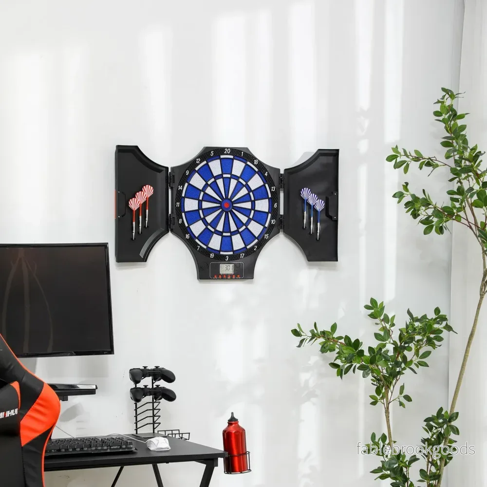 Elektronisk darttavla med 12 pilar, LCD-skärm, 8 spelare - Bild 2