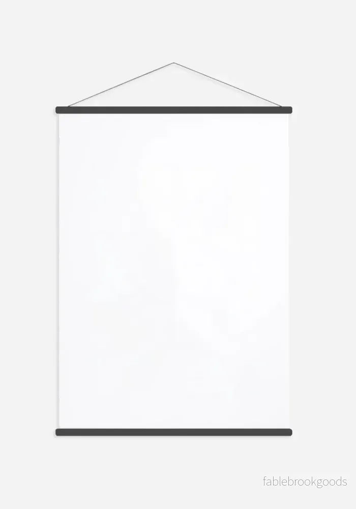 Ramlist, Svart, 30cm