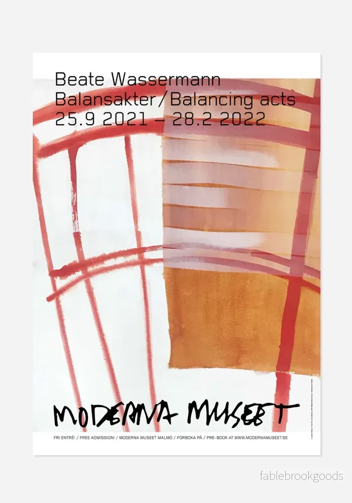 Poster: Beate Wassermann, Ur cykeln ”Balans” Poster: Beate Wassermann, Ur cykeln ”Balans”