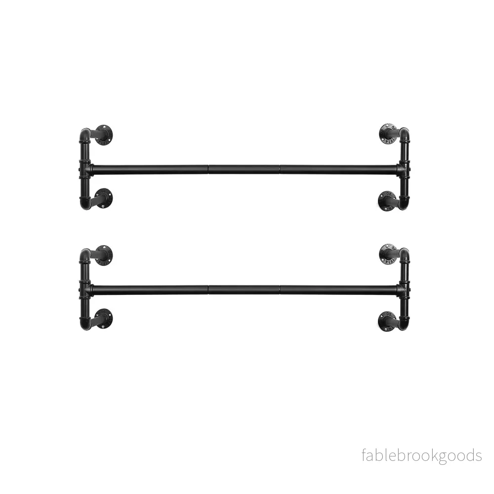 Klädställ – Heavy duty – Set om 2 – Svart Klädställ – Heavy duty – Set om 2 – Svart
