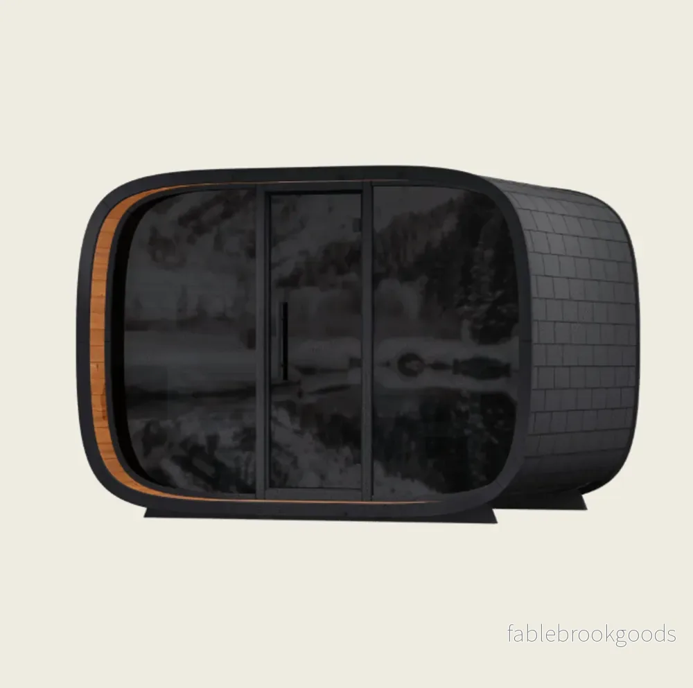 Leil® Saunas Round Cube Single Leil® Saunas Round Cube Single