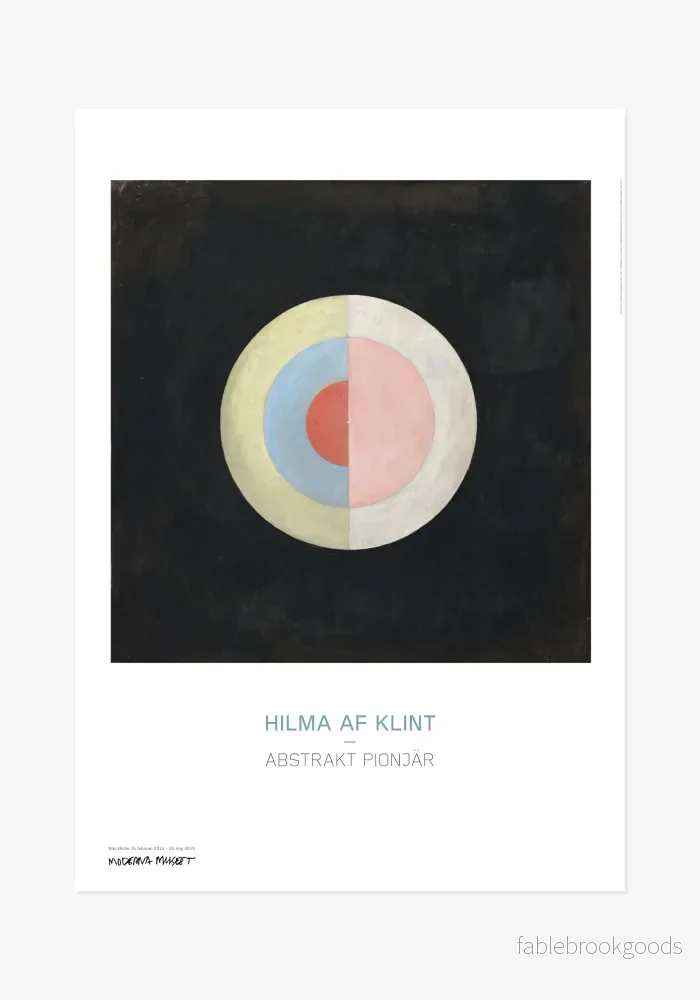 Poster: Hilma af Klint, Svanen, Nr 16 Poster: Hilma af Klint, Svanen, Nr 16