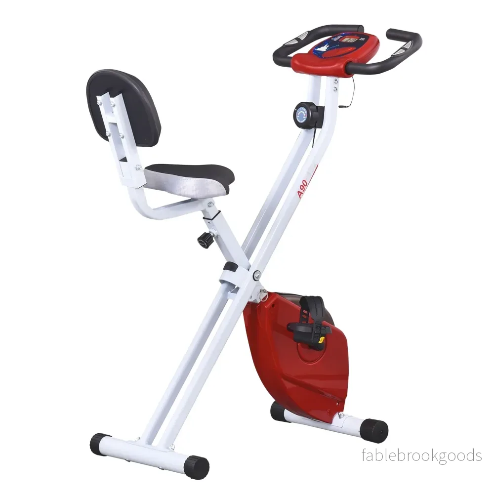 Motionscykel med 8-nivåer magnetiskt motstånd, justerbar höjd
