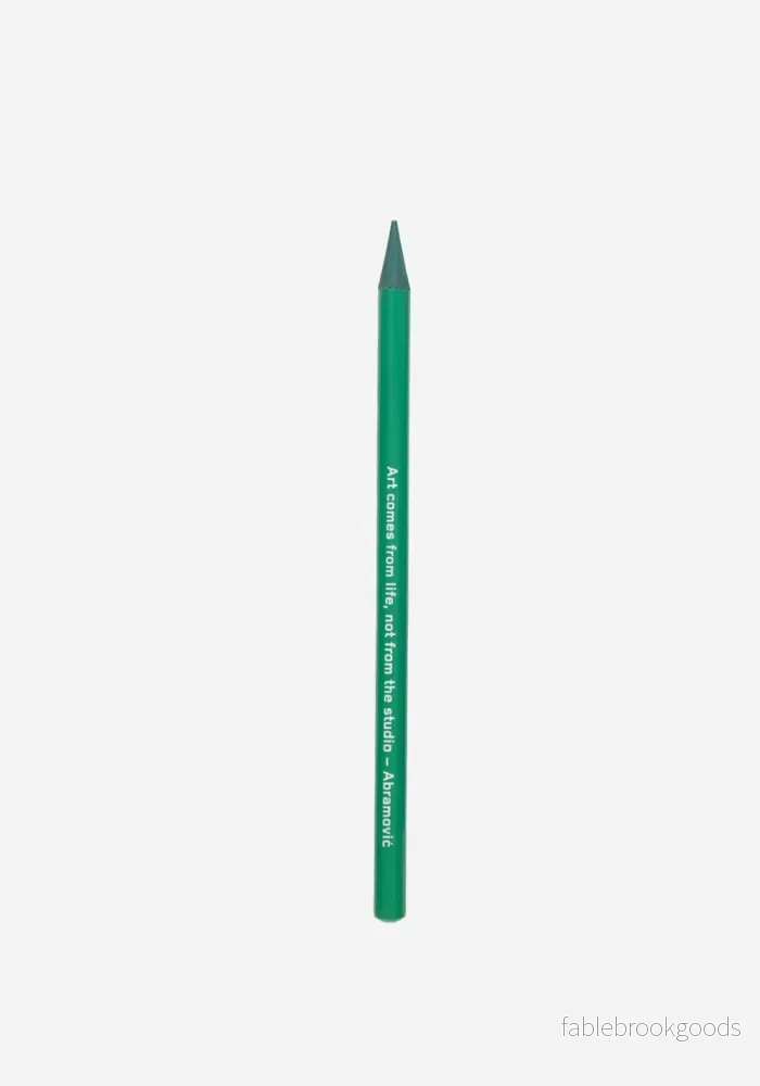Grafitpenna, ”Art comes from life, not from the studio” – Marina Abramovic